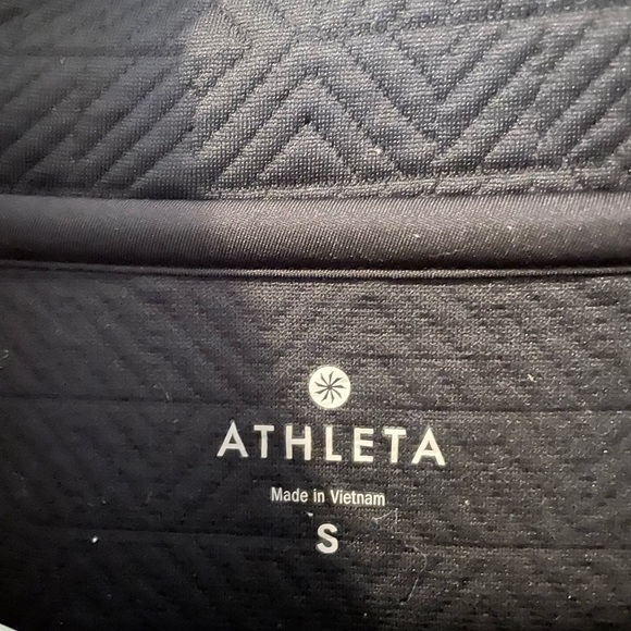 Athleta Jacquard Elevation Pullover Funnel Neck Sweatshirt - Picture 3 of 5